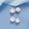 Ross-Simons 3.00 ct. t.w. CZ Stud Earrings in 14kt Yellow Gold - 3 of 4
