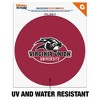 Virginia Union University Primary Logo Automotive Car Window Locker Circle Bumper Sticker - 2 of 4
