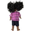Doll Clothes Superstore Denim Short Set Fits 18 Inch Girl Dolls Like American Girl Our Generation My Life Dolls - 4 of 4