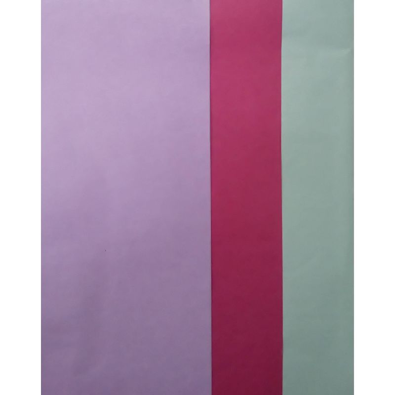 3 Step Banded Tissue Paper Purple/Pink/Turquoise - Spritz&#8482;, 1 of 2