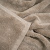 Hastings Home 100% Cotton Absorbent Towel Set - Taupe, 6 Pieces - 4 of 4