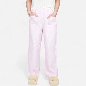 Anna-Kaci Lounge Women's Lounge Pants with Elastic Waistband Large Front Patch Pockets and Relaxed Straight Leg Fit - 1 of 4