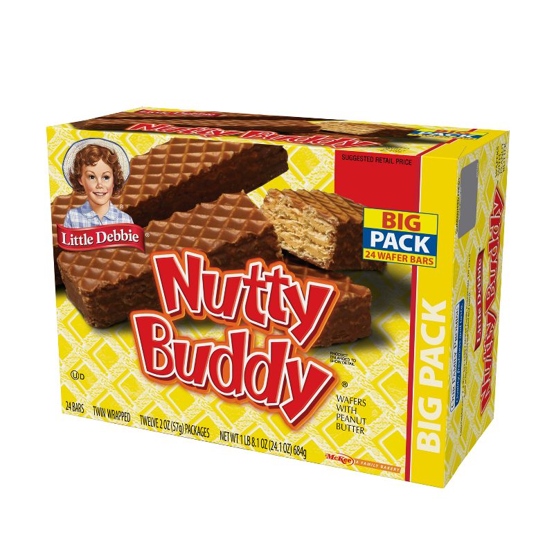 Little Debbie Extra Peanut Butter Nutty Bar - 25.2oz / 24ct, 4 of 6