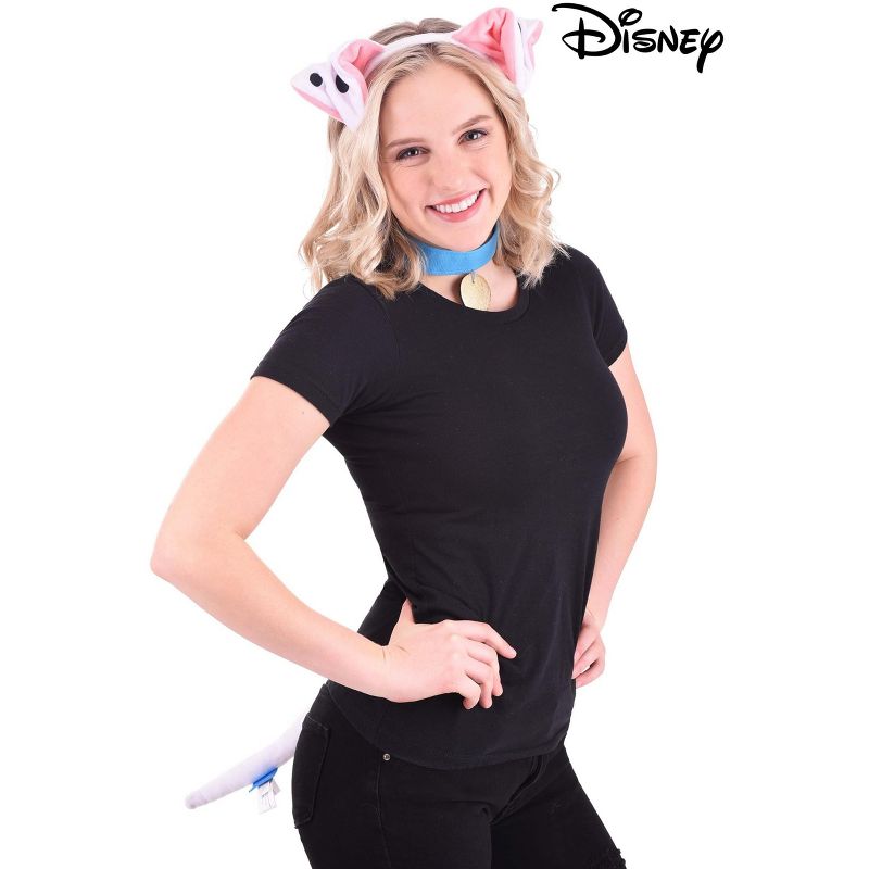 HalloweenCostumes.com  Women Disney 101 Dalmatians Perdita Costume Kit for Women, Black/White/Blue, 3 of 8