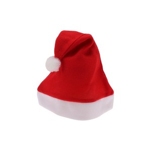 Unique Bargains Christmas Hat Polyester Red 11.02"x15.75" 1 Pc - 1 of 4