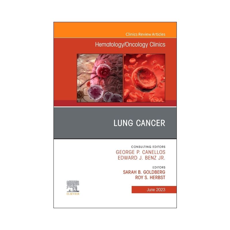 Lung Cancer, an Issue of Hematology/Oncology Clinics of North America - (Clinics: Internal Medicine) by  Sarah B Goldberg & Roy S Herbst (Hardcover), 1 of 2