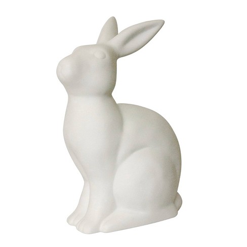 11h Sullivans Abstract Porcelain Bunnies Set Of 2, White : Target