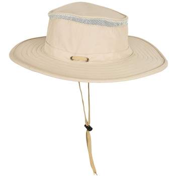 Solaris Fishing Hiking Hat for Men, Safari Sun Hat Wide Brim Boonie UPF 50+