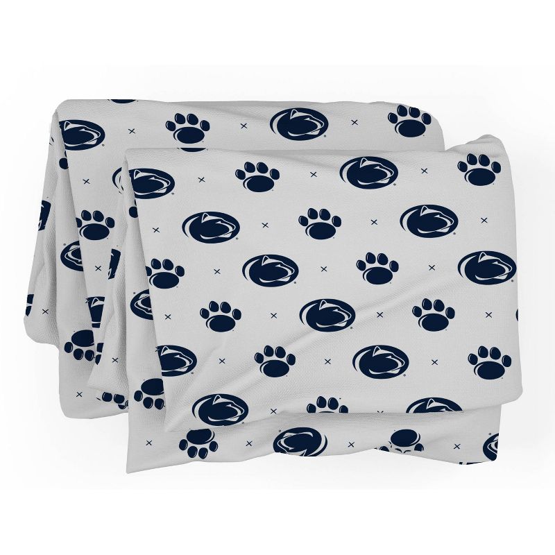 NCAA Penn State Nittany Lions Small X Queen Sheet Set, 2 of 4