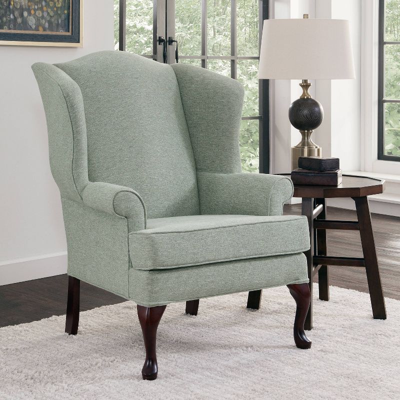 Comfort Pointe Crawford Wing Back Accent Chair, 3 of 7