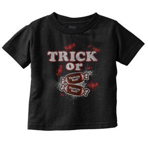 Tootsie Roll Candy Trick or Sweets Toddler Baby Graphic T Shirt Brisco Brands - 1 of 4