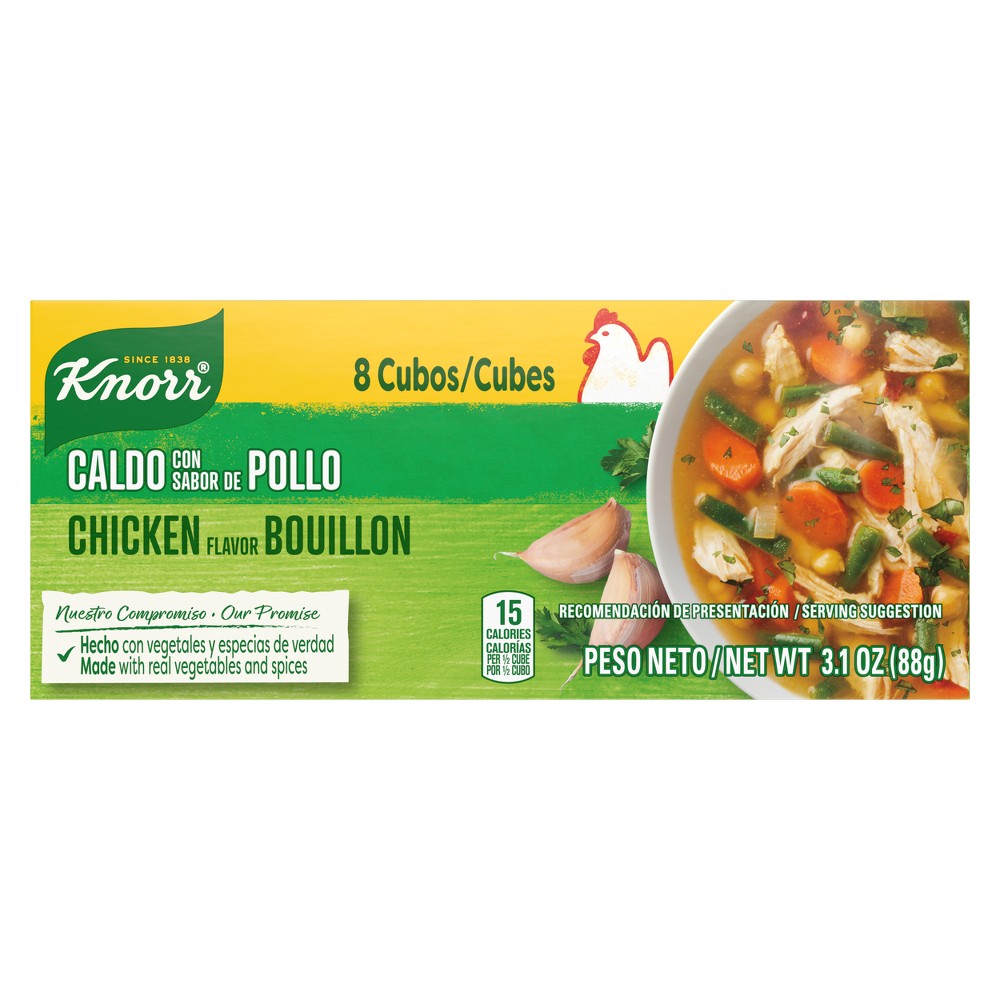 UPC 048001219892 product image for Knorr Chicken Bouillon Cubes - 3.1oz/8ct | upcitemdb.com