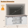 66" Farmhouse TV Stand - 2 of 4
