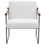 PAGED Modern Accent Chair Living Room Chairs with Armrests, Upholstered Armchair for Living Room - 4 of 4