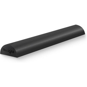 Half Round Foam Roller, PE Massage Roll for Yoga Poses, Stretching, Physical Therapy, Balance & Stability Exercises - 1 of 4