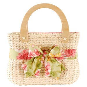 C&F Home Primavera Straw Satchel - 1 of 2