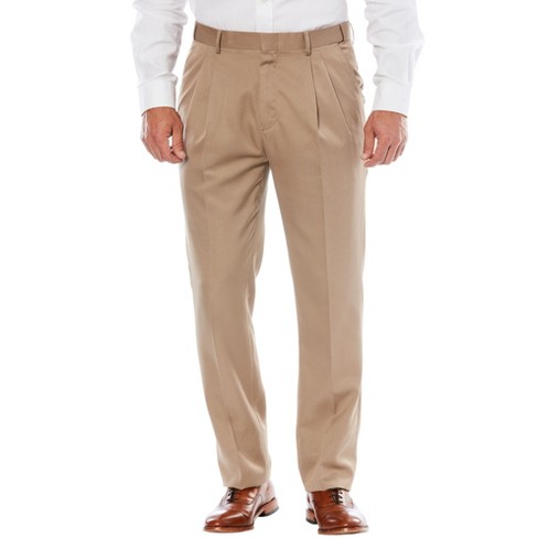 Haggar H26 Men's Premium Stretch Signature Slim Suit Pants - Light Gray :  Target