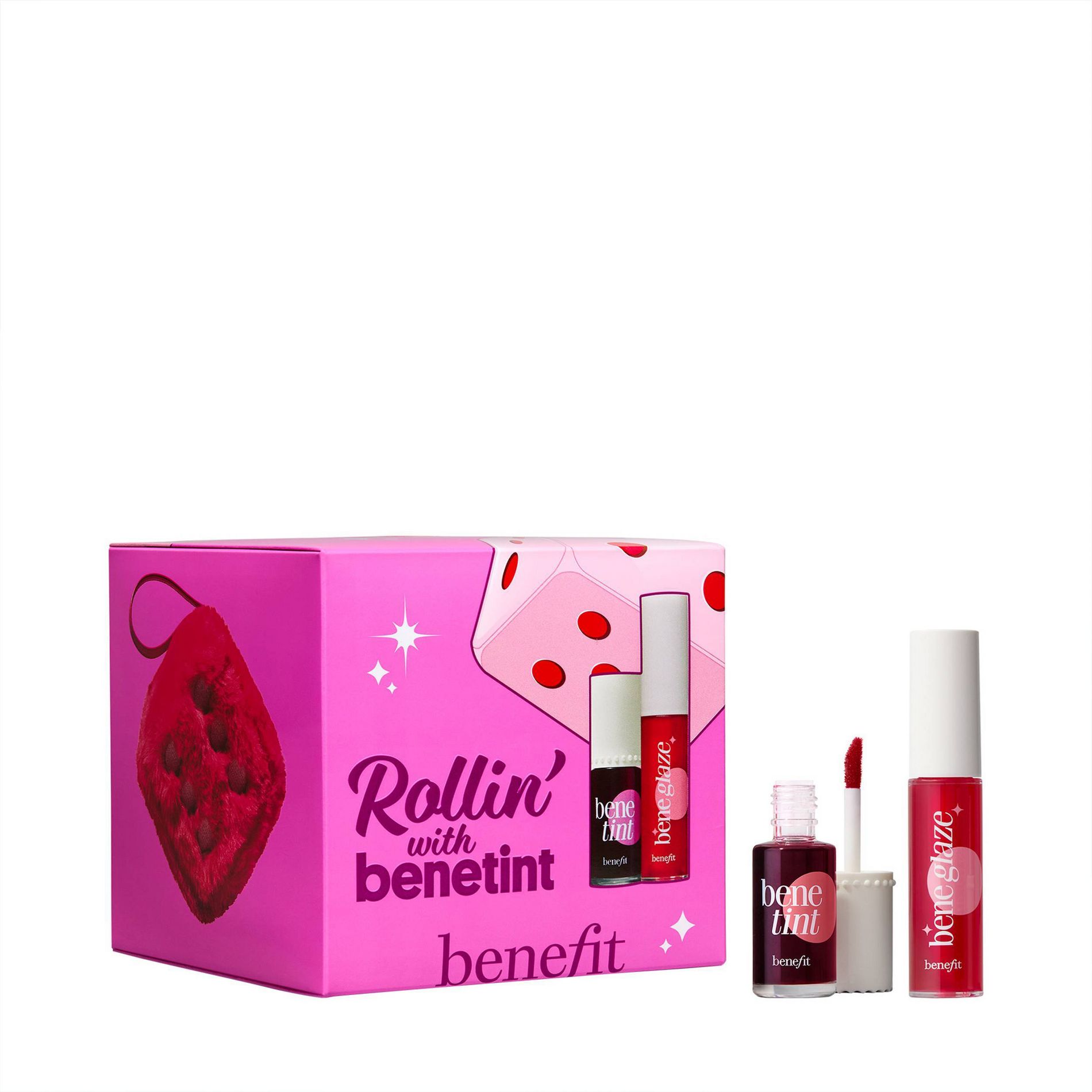 Benefit Holiday 2025 Limited Edition Benetint & Lip Oil Set Rollin/ with Benetint - 1.73oz - Ulta Beauty