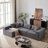 NicBex Couches for Living Room Modular L-Shaped Sectional Sofa Luxury Floor Couch Chenille Fabric Upholstered Sofa, 5 PC Free Combination - 2 of 4
