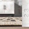 Nuloom Saskia Southwestern 5x8 Jute Indoor Area Rug for Dining Room Rug Neutral Rug Living Room Rug, Ivory - 3 of 4