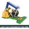 Hot Wheels Monster Truck Rhinomite Chargin’ Challenge Playset with Toy Truck & 2 Crushed Cars - 4 of 4