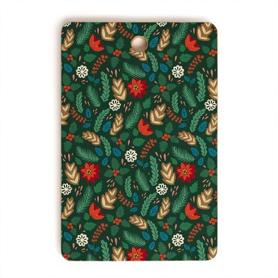 Pimlada Phuapradit Christmas foliage Cutting Board Rectangle -Deny Designs