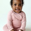Bonsie Skin to Skin Babywear - Footie - Peony - 3 of 4