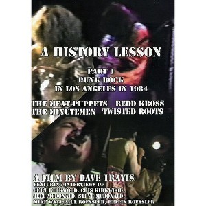 A History Lesson: Part 1: Punk Rock in Los Angeles in 1984 (DVD)(2010) - 1 of 1