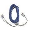 Kicker 46KISL K-Series Interconnect, Speaker Wire To RCA Adapter w/ 46KI23 3 Meter 2-Channel Signal Cable - 3 of 4