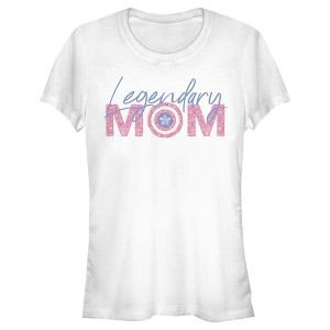 Juniors Womens Marvel Mother's Day Legendary Mom Logo  T-Shirt -  - - 1 of 4