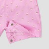 Carter's Just One You® Baby Girls' Geo Shortalls - Purple - 4 of 4
