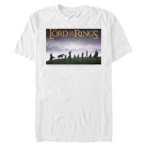 Men's The Lord of the Rings Fellowship of the Ring Movie Poster T-Shirt - 1 of 4
