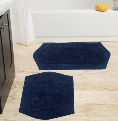 Waterford Collection Cotton Tufted Set of 2 Bath Rug Set - Home Weavers