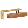 vidaXL TV Stand Solid Wood Mango - 3 of 4