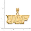Black Bow Jewelry 10k Yellow Gold Central Florida Knights NCAA Medium Pendant - 2 of 3