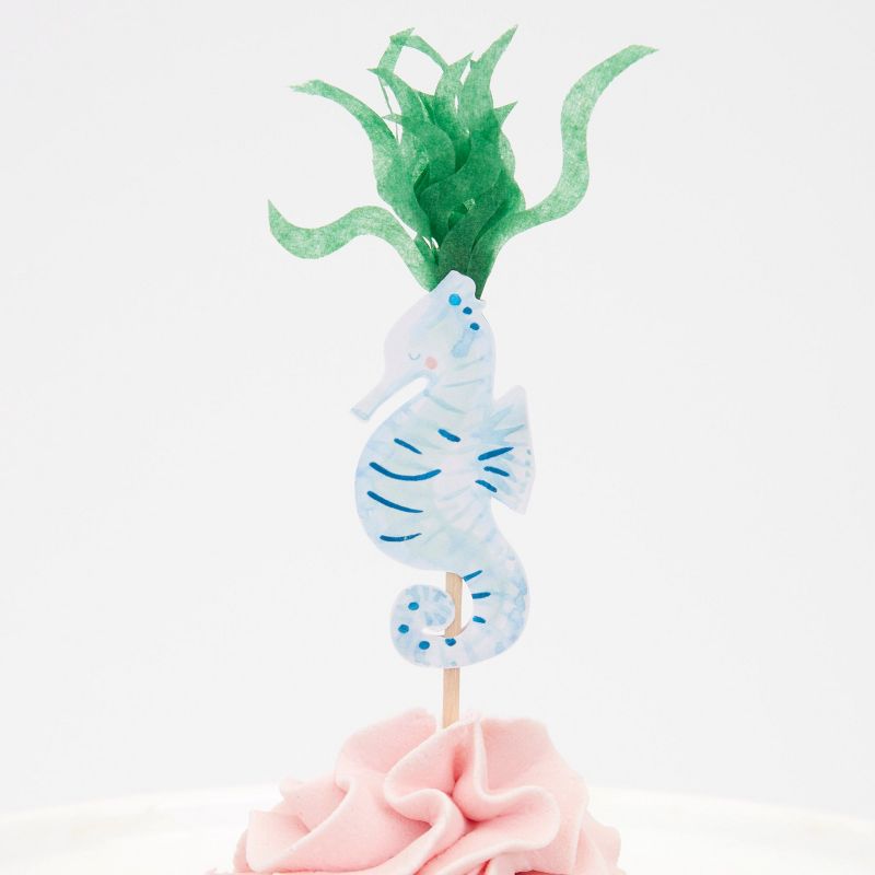 Meri Meri Mermaid Cupcake Kit (Pack of 24), 5 of 11