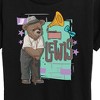 Women's - IF Movie - Lewis Bear Character Poster Short Sleeve Graphic T-Shirt - 2 of 4