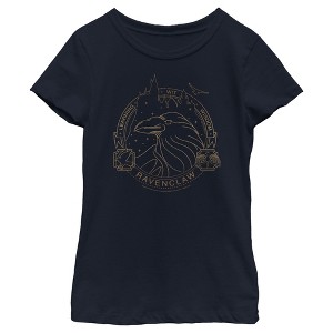 Girl's Harry Potter Ravenclaw House Emblem T-Shirt - 1 of 3