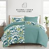 3PC Duvet Cover & Shams Set, Modern Boho Prints, Ultra Soft, Easy Care - Becky Cameron - 2 of 4