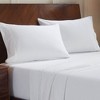 Flannel Cotton Solid Pillowcases, Set of 2 by Blue Nile Mills - 2 of 3