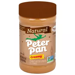 Peter Pan All Natural Creamy Peanut Butter - 16.3oz
