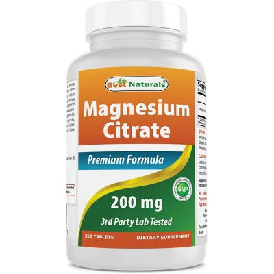 Magnesium Citrate 400 Mg 250 Tablets : Target