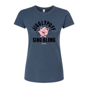 Women's - Pokémon - Jigglypuff Sing Along Fitted Graphic T-Shirt - 1 of 3