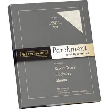 Southworth Resume Paper Ivory 24 lb Weight 8 1/2 x 11 280 Sheets, 3-Sets  83514870307