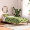 Deny Designs Jae Polgar Party Green Twin/Twin XL Comforter and Sham Set (2-3pc Set) - 2 of 4