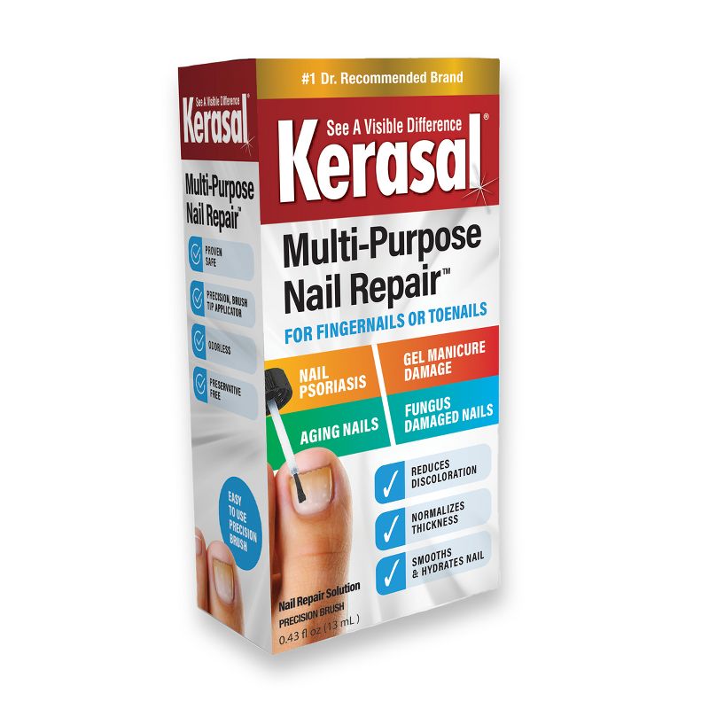 Kerasal Multi Purpose Fungal Nail Renewal Brush - 0.43 fl oz, 1 of 9