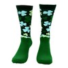 Mens Funny Socks Falling Clovers St Patricks Day Novelty Socks For Men (Falling Clovers) - Mens (9-11) - Crazy Dog Socks - image 3 of 4