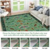 Washable Insect Runner Rug for Bedroom Kitchen Non Slip Rugs Whimsical Fantasy Boho Indoor Ultra Soft Rugs - 3 of 4