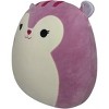 Squishmallows 12-Inch Plum Squirrel with Tie-Dye Tail Plush- Add Allina to Your Squad, Ultrasoft Stuffed Animal Medium-Sized, Official Kelly Toy Plush - 2 of 4