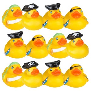 ArtCreativity 2" Pirate Rubber Ducks (Pack of 12) - 1 of 4